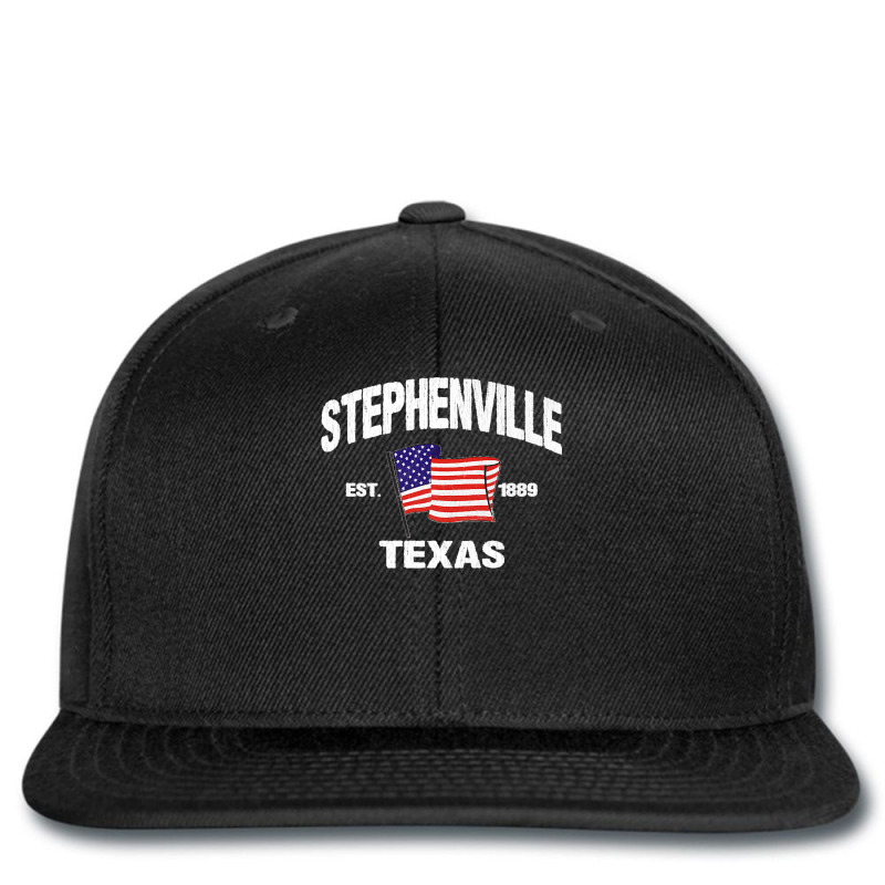 Stephenville Texas Tx Usa Stars & Stripes Vintage Style Premium Printed hat by WirtzRichard | Artistshot