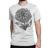 Zinnia Flower Florist And Botanist T Shirt Classic T-shirt | Artistshot