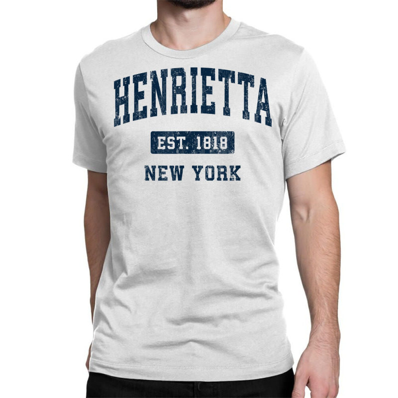 Men's Vintage NEW YORK Print T-Shirt