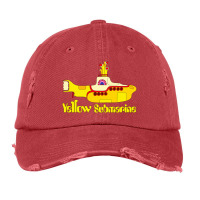 Yellow Submarine Vintage Cap | Artistshot