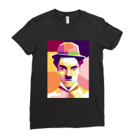 Funny Gift Chaplin Man Funny Gifts Boys Girls Ladies Fitted T-shirt | Artistshot