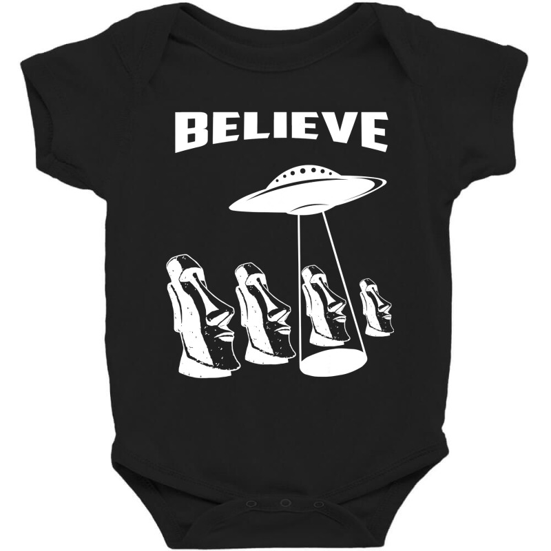 Easter Island Heads Moai Statues Alien T Shirt Baby Bodysuit | Artistshot