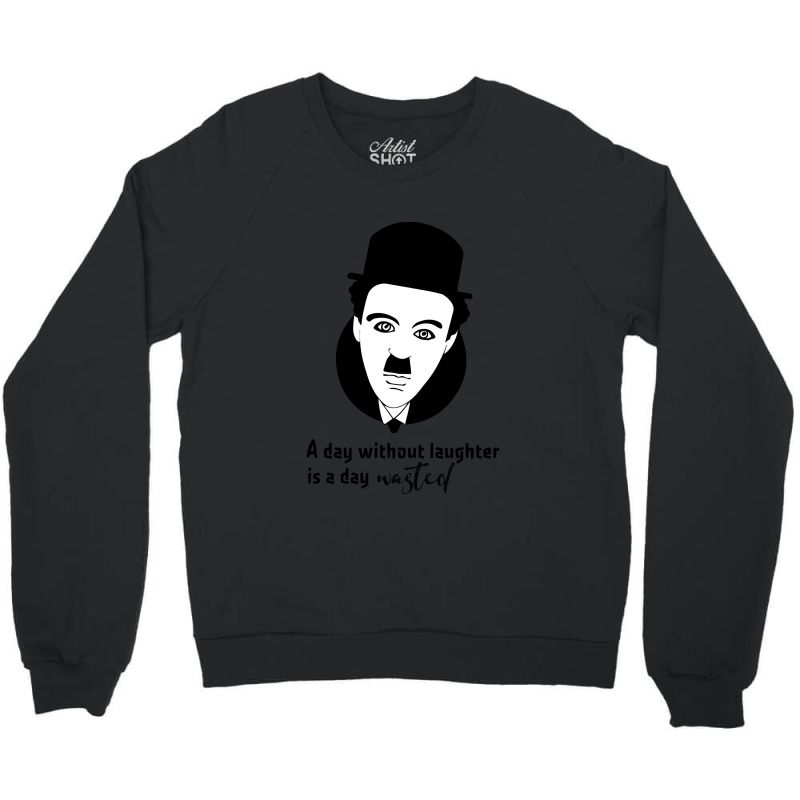 Retro  Chaplin Man Mens Womens Crewneck Sweatshirt by ElisaArtists | Artistshot