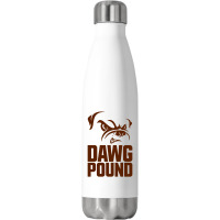 Dawg Pound Stainless Steel Water Bottle | Artistshot