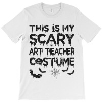 This Is My Scary Art Teacher Costume Characters Video Game T-shirt | Artistshot