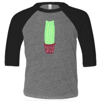 Toxic Neon Green And Red Toddler 3/4 Sleeve Tee | Artistshot