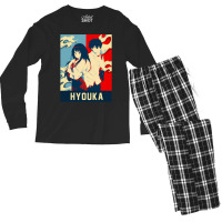 Birthday Gifts Handsome Anime Funny Gifts Men Men's Long Sleeve Pajama Set | Artistshot