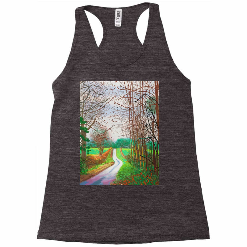 David The Arrival Spring In Woldgate Racerback Tank by Kelly J | Artistshot