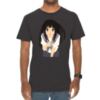 Cartoon Character Chitanda Eru Women My Favorite Vintage T-shirt | Artistshot