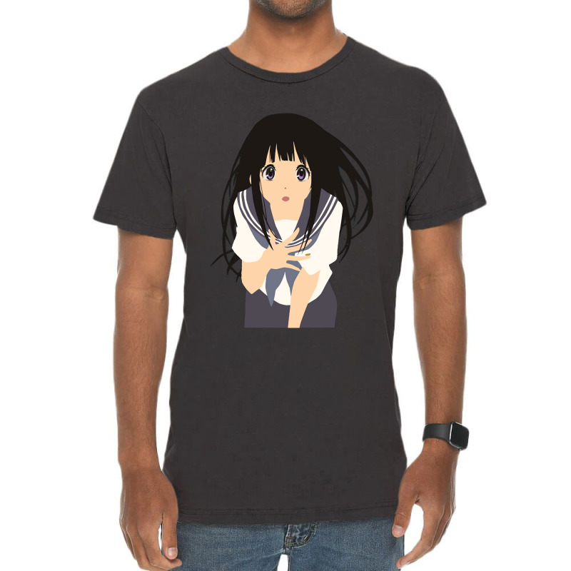 Cartoon Character Chitanda Eru Women My Favorite Vintage T-Shirt by ChaseArtists | Artistshot