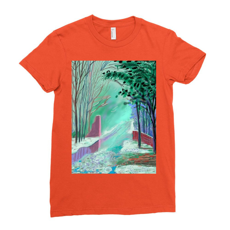 David The Arrival Of Spring In Woldgate Metal Ladies Fitted T-Shirt by Kelly J | Artistshot