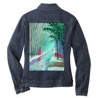 David The Arrival Of Spring In Woldgate Metal Ladies Denim Jacket | Artistshot