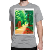 David The Arrival Hockney Of Spring Classic T-shirt | Artistshot