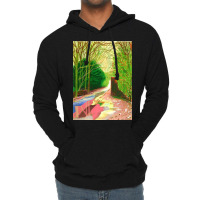 David Hockney The Arrival Of Spring Lightweight Hoodie | Artistshot