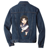 Funny Gift Chitanda Eru Mens Womens Men Denim Jacket | Artistshot