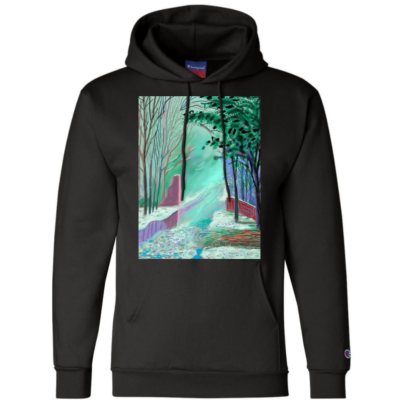 David The Arrival Of Spring In Woldgate Champion Hoodie by Laura K | Artistshot