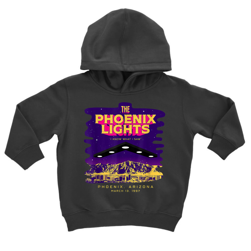 The Phoenix Lights Alien Believer Spaceship Ufo Men & Women T Shirt Toddler Hoodie | Artistshot