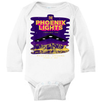 The Phoenix Lights Alien Believer Spaceship Ufo Men & Women T Shirt Long Sleeve Baby Bodysuit | Artistshot