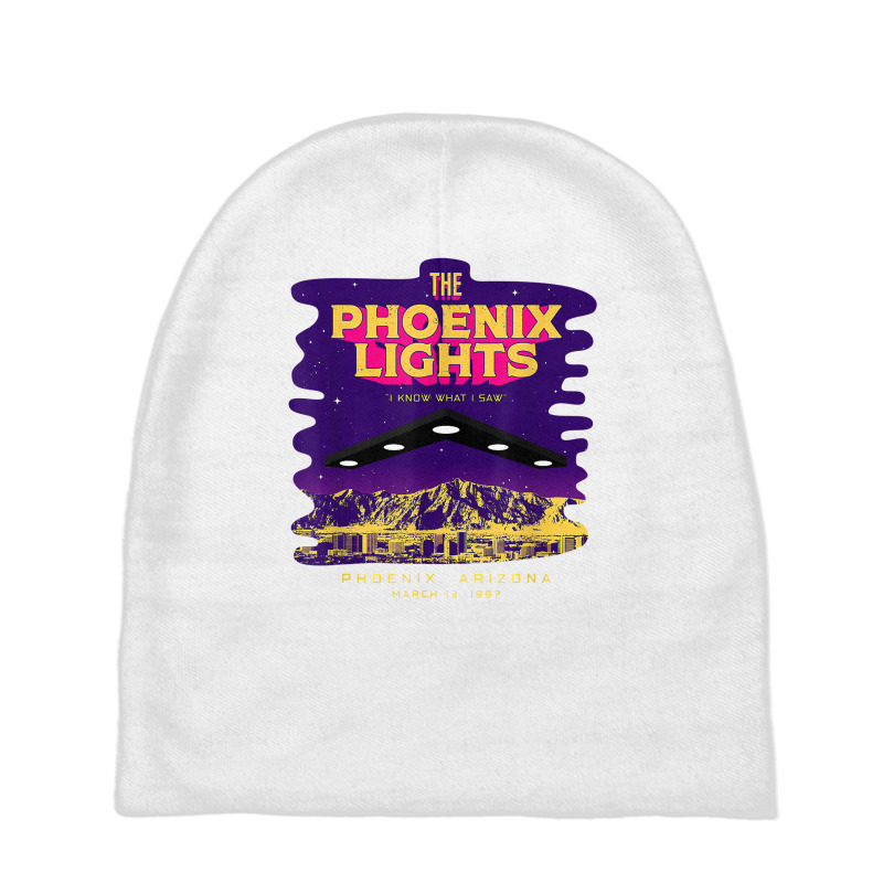 The Phoenix Lights Alien Believer Spaceship Ufo Men & Women T Shirt Baby Beanies | Artistshot