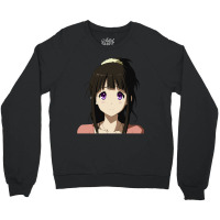 Music Retro Chitanda Chibi Funny Gifts Boy Girl Crewneck Sweatshirt | Artistshot