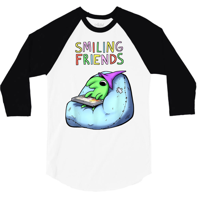 Smiling Friends T Shirt 3/4 Sleeve Shirt | Artistshot