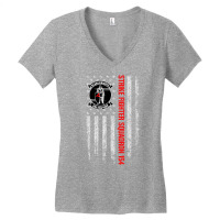 Strike Fighter Squadron 154 (vfa 154) American Flag T Shirt Women's V-neck T-shirt | Artistshot