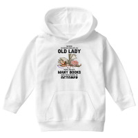 Never Underestimate An Old Lady Who Reads Many Books Women Sweatshirt Youth Hoodie | Artistshot