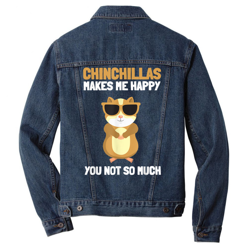 Chinchilla Viscacha Cage Animals And Ground Squirrels T Shirt Men Denim Jacket | Artistshot