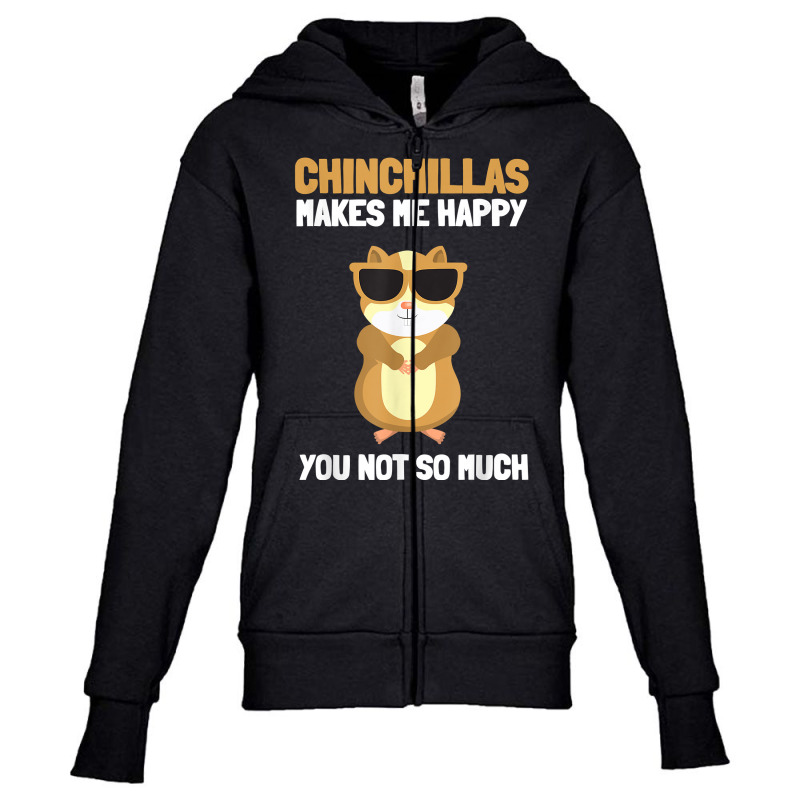 Chinchilla Viscacha Cage Animals And Ground Squirrels T Shirt Youth Zipper Hoodie | Artistshot