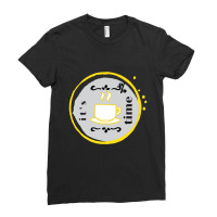 Coffee Time 5 Ladies Fitted T-shirt | Artistshot