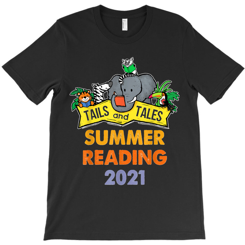 Summer Reading 2021 Tails And Tales Librarian Prize T-shirt | Artistshot