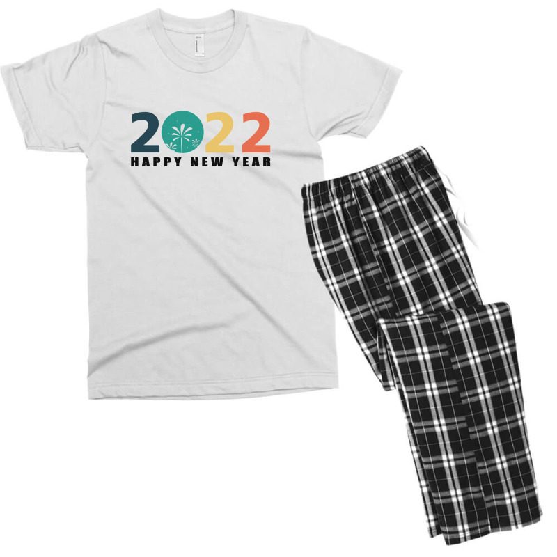 Happy New Year 2022 Men's T-shirt Pajama Set by raul valeska | Artistshot