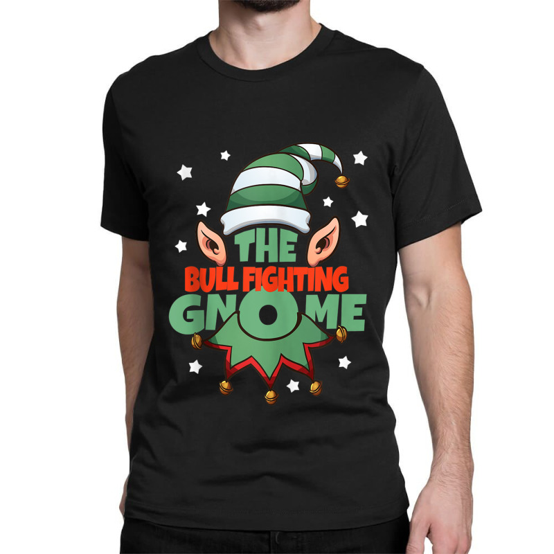 The Bull Fighting Gnome Funny Christmas Pajama Family Classic T-shirt by NathanielDesign | Artistshot