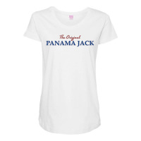 Panama Jack Wood Man Tee, 2 Sided, Custom Artwork Design Maternity Scoop Neck T-shirt | Artistshot