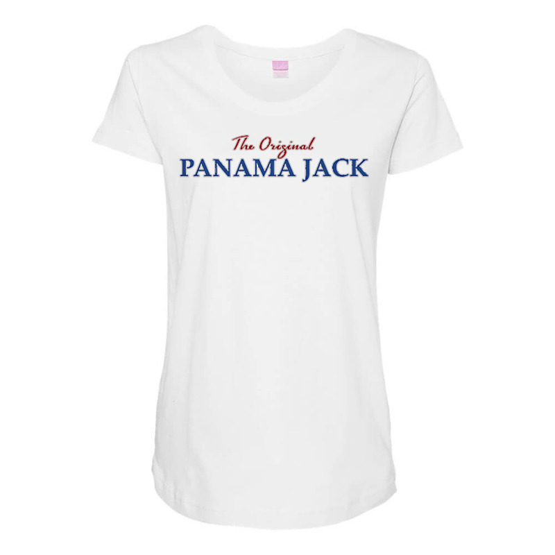 Panama Jack Wood Man Tee, 2 Sided, Custom Artwork Design Maternity Scoop Neck T-shirt | Artistshot