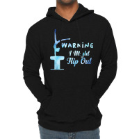 Warning I Might Flip Out Gymnastics Gymnast Lightweight Hoodie | Artistshot