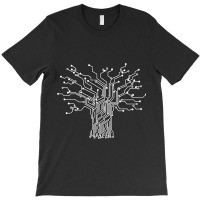 Electronics Technician Binary Tree   Electrical Engineer T Shirt T-shirt | Artistshot