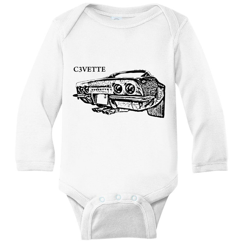 Corvette Long Sleeve Baby Bodysuit | Artistshot