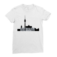 Berlin Home State T Shirt I Love Germany Vintage Tee Long Sleeve T Shi Ladies Fitted T-shirt | Artistshot