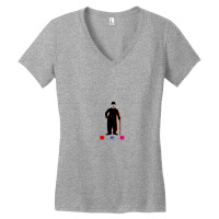 Charlie Chaplin Women's V-neck T-shirt | Artistshot