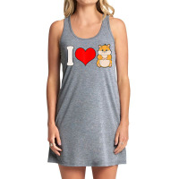 I Love Hamsters Funny Hamster T Shirt Tank Dress | Artistshot