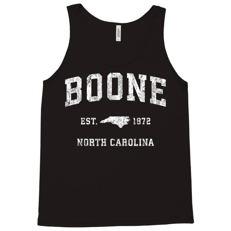 Boone North Carolina Nc Vintage Athletic Sports Design T Shirt Tank Top by caulkyuladdenrxi | Artistshot