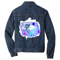 Astronauts Star Cosmosae Technology Men Denim Jacket | Artistshot