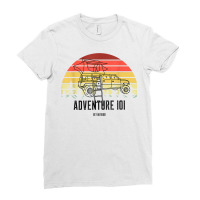 Retro Sunset Vintage Taco Tacoma Overlanding. T Shirt Ladies Fitted T-shirt | Artistshot