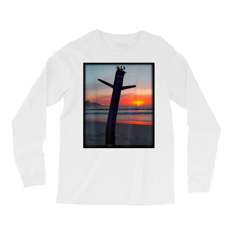 Sunset Wacky Waving Inflatable Tube Man Air Dancer Long Sleeve Shirts by butacnlzaidelpz | Artistshot