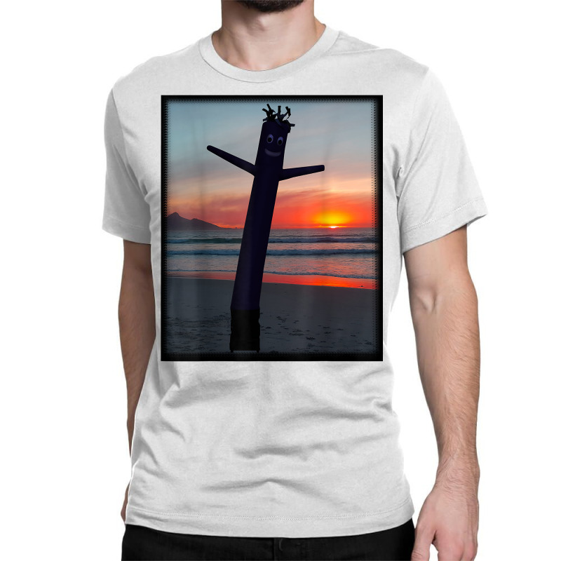 Sunset Wacky Waving Inflatable Tube Man Air Dancer Classic T-shirt by butacnlzaidelpz | Artistshot