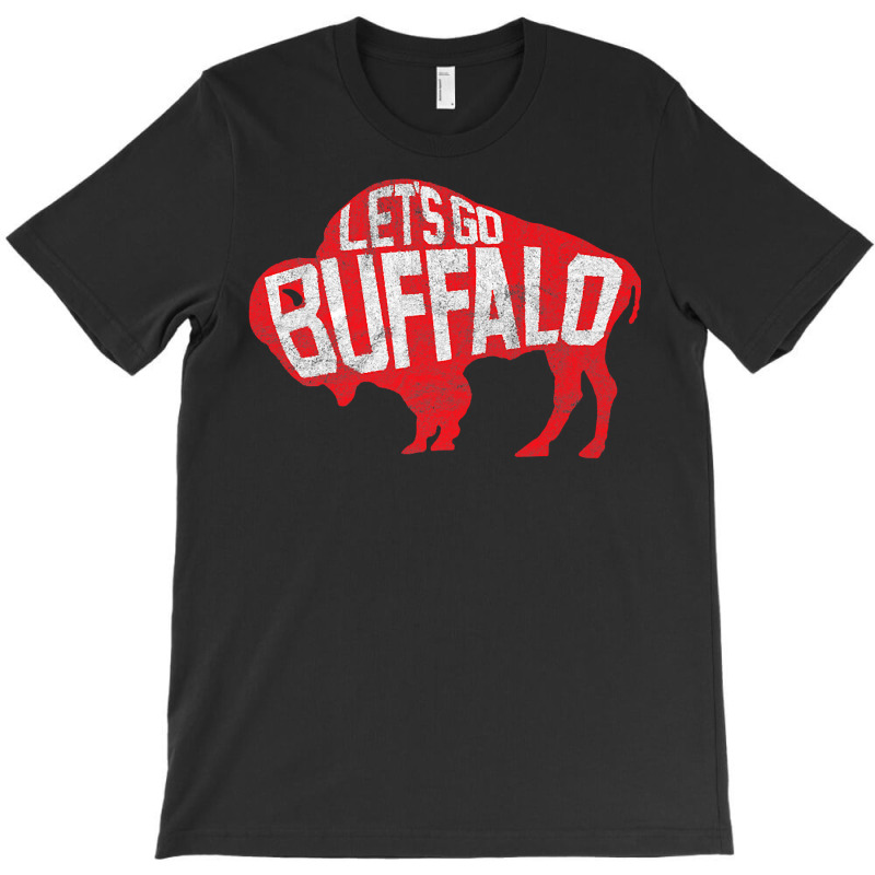 Let's Go Buffalo   Ny New York Retro Sports City Fan Love Premium T Sh T-shirt | Artistshot