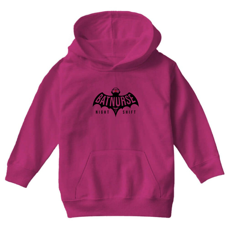 Bat Nurse Night Shift Youth Hoodie | Artistshot