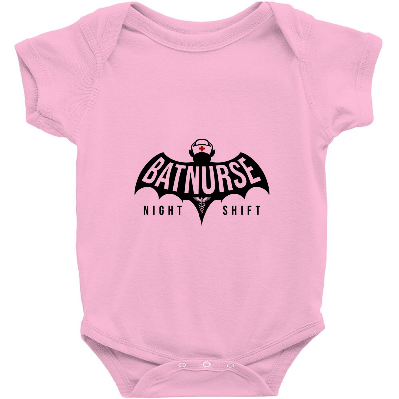 Bat Nurse Night Shift Baby Bodysuit | Artistshot