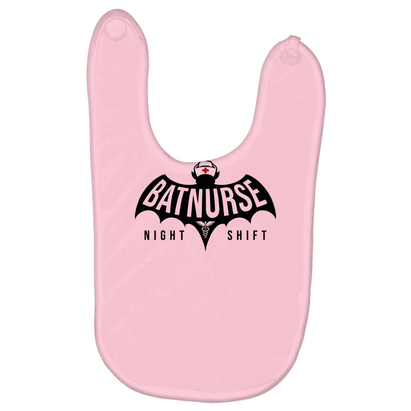 Bat Nurse Night Shift Baby Bibs | Artistshot